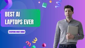 Sam altman with laptop