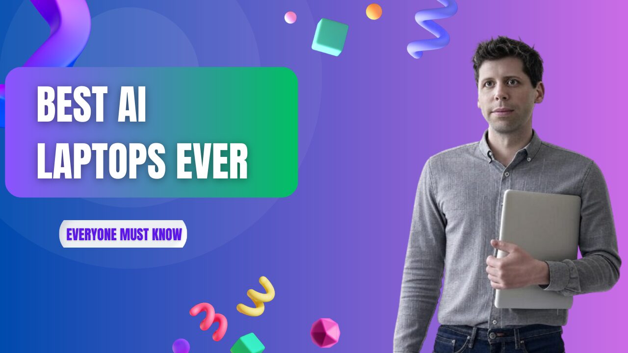 Sam altman with laptop