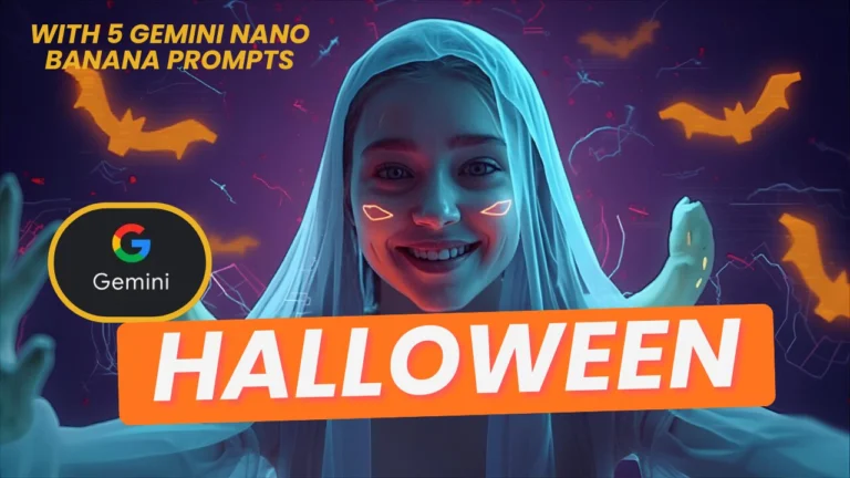 Transform Your Selfies into Halloween Photos with These 5 Gemini Nano Banana Prompts.