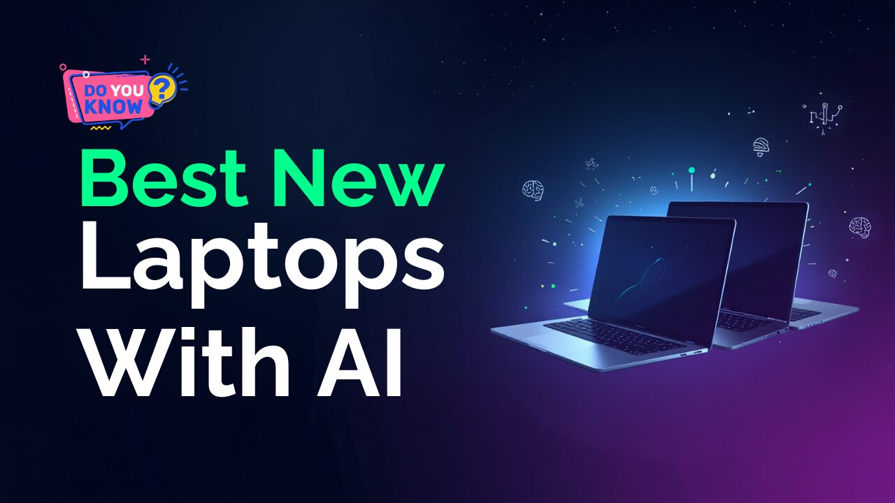 Best New Laptops With AI