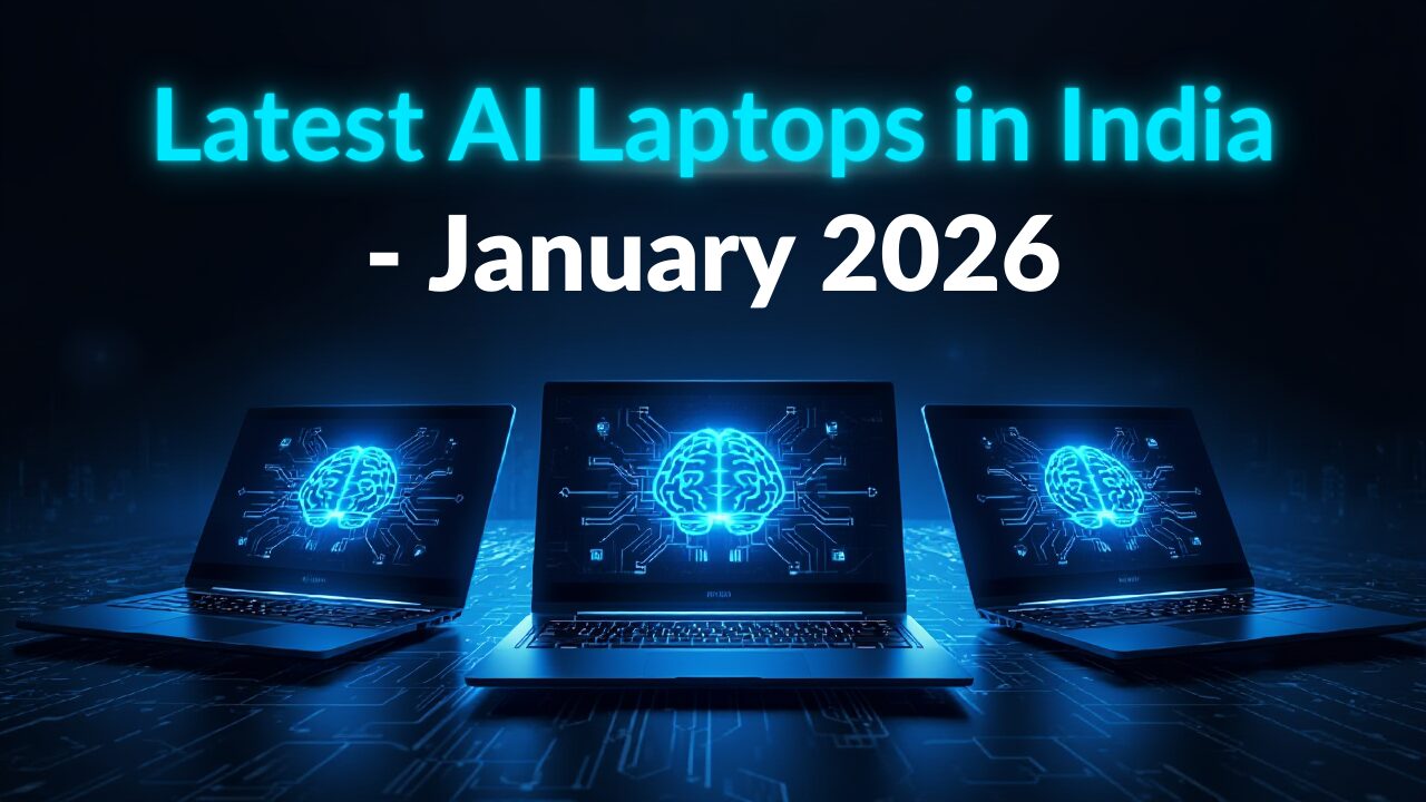 AI Laptops in India in January 2026