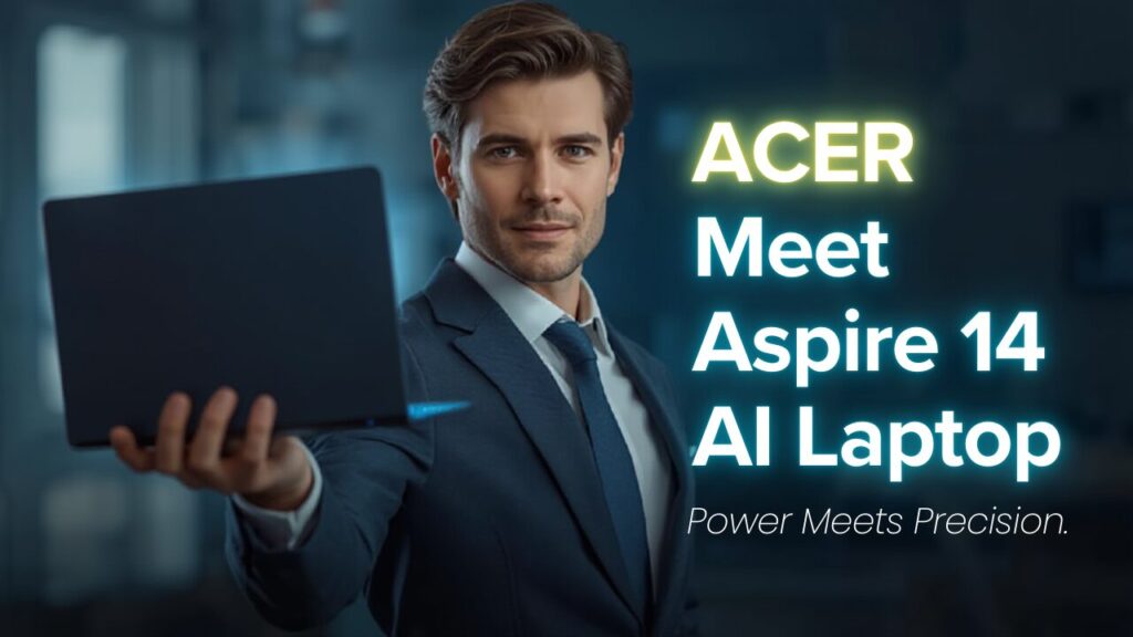 Aspire 14 AI Laptop.