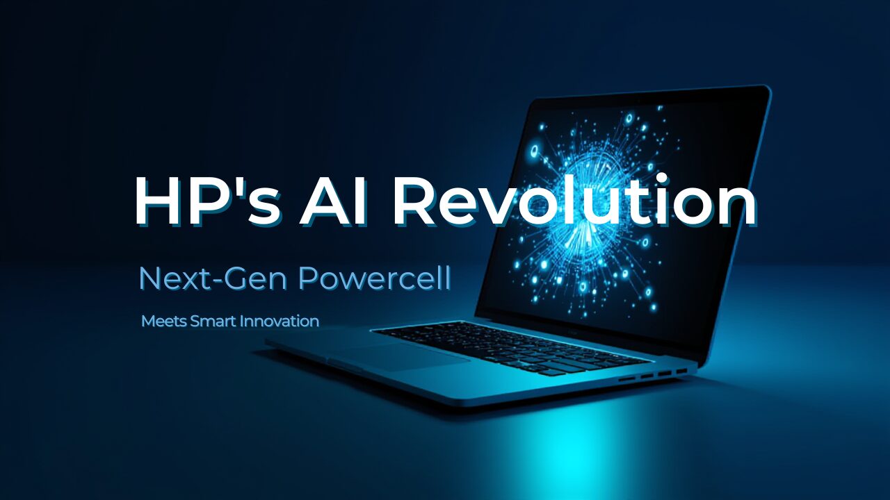 HP Latest Laptop With AI