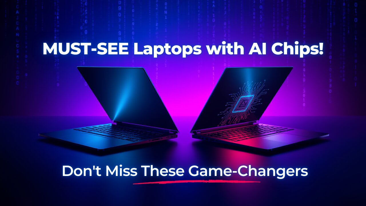 New Laptops With AI Chips for you should not miss