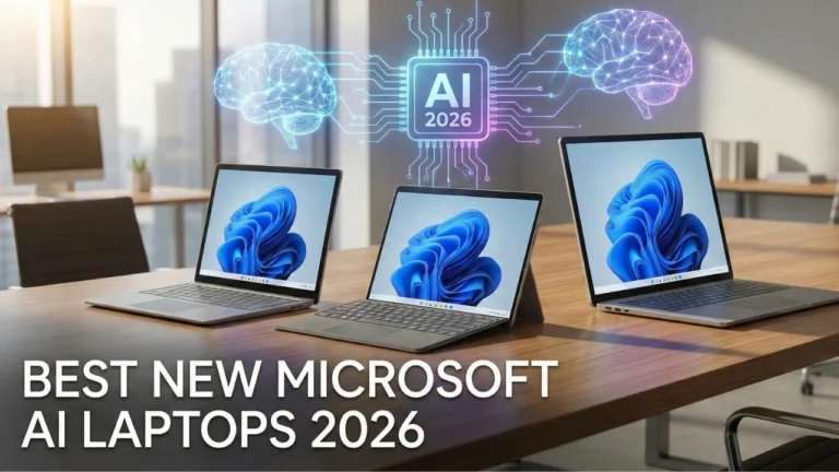 The best new Microsoft laptops with AI in 2026