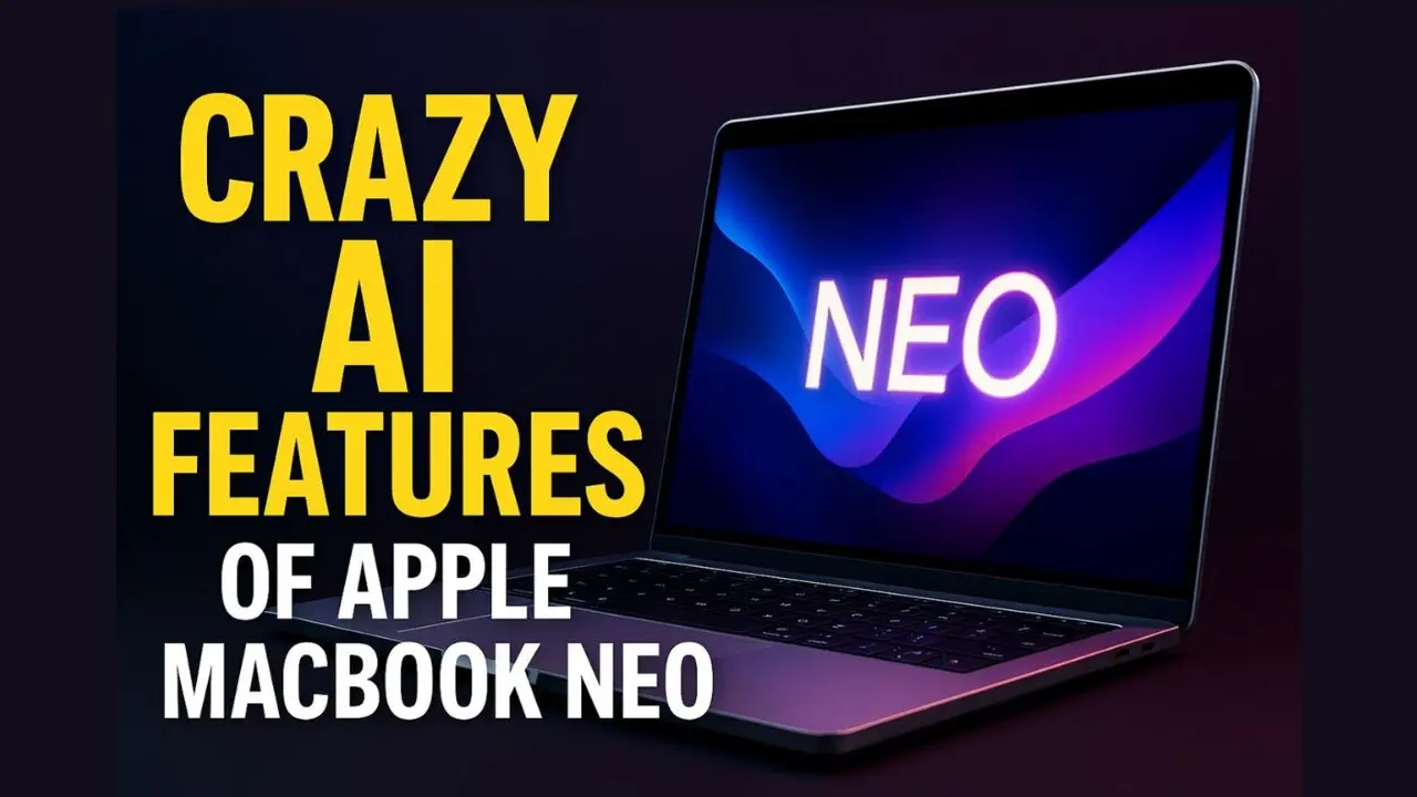 Unbelievable AI Features of Apple MacBook Neo