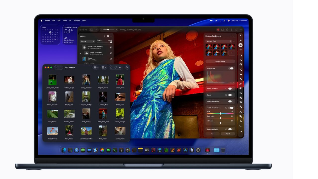 AI Features of MacBook Air and MacBook Pro with new M5 chip 
