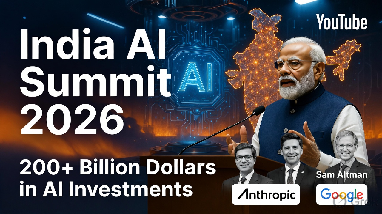 India AI Summit 2026 - 200+ Billion Dollars in AI Investments