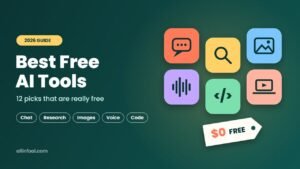 Best Free AI Tools in 2026: 12 Picks That Are Really Free, Sorted by Task