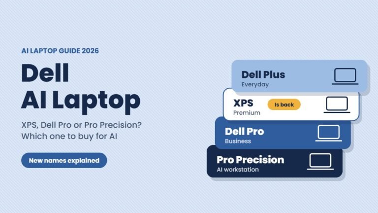 Dell AI Laptop Guide 2026: XPS Is Back, Pro Precision and Which Dell to Buy for AI