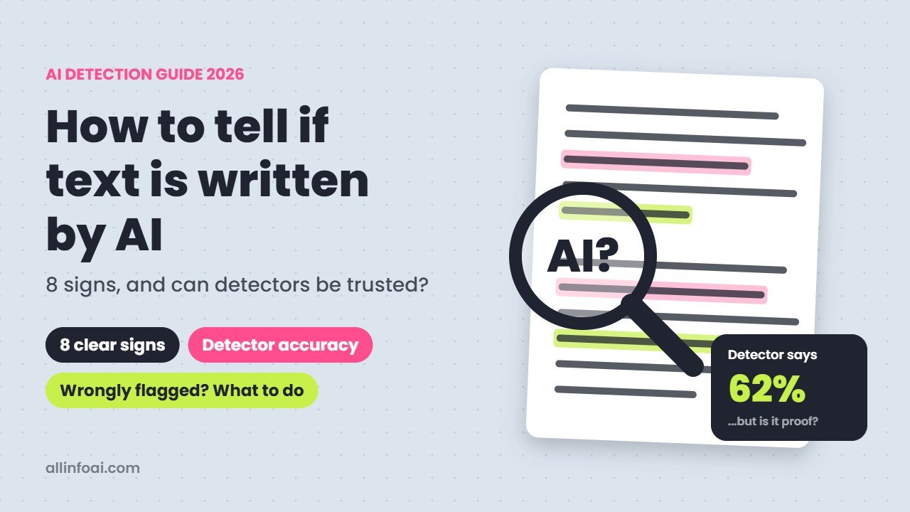 How to Tell If Text Is AI Generated: 8 Signs and Can AI Detectors Be Trusted?