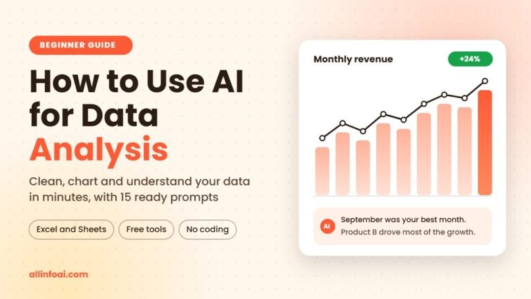How to Use AI for Data Analysis: A Simple Step by Step Guide (2026)