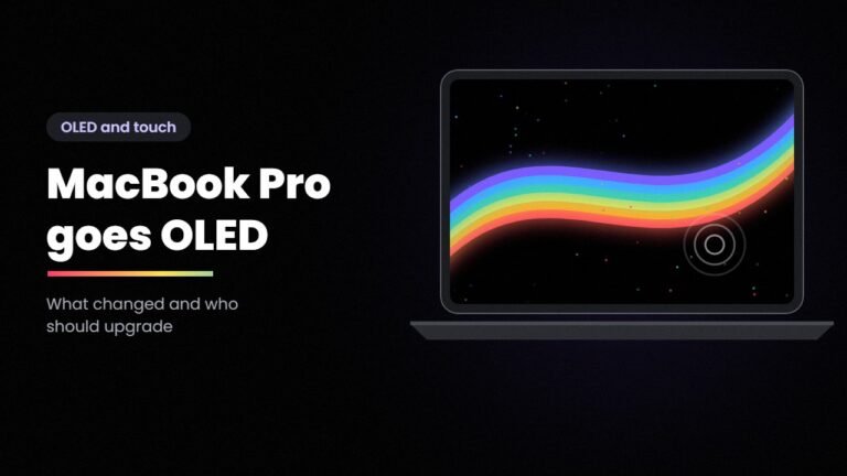MacBook Pro OLED Is Here: Touch, PROLED XDR, Price and Specs